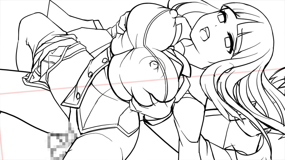 寝トリ学園 ～彼氏持ちでもお構いなし！ヤりたい放題ADV～ ラフ画集