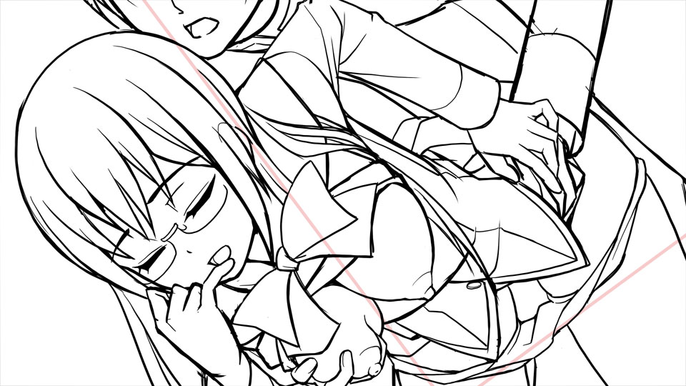 寝トリ学園 ～彼氏持ちでもお構いなし！ヤりたい放題ADV～ ラフ画集