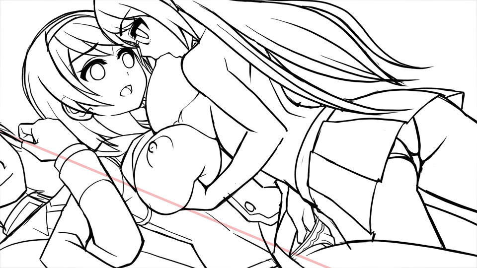 寝トリ学園 ～彼氏持ちでもお構いなし！ヤりたい放題ADV～ ラフ画集