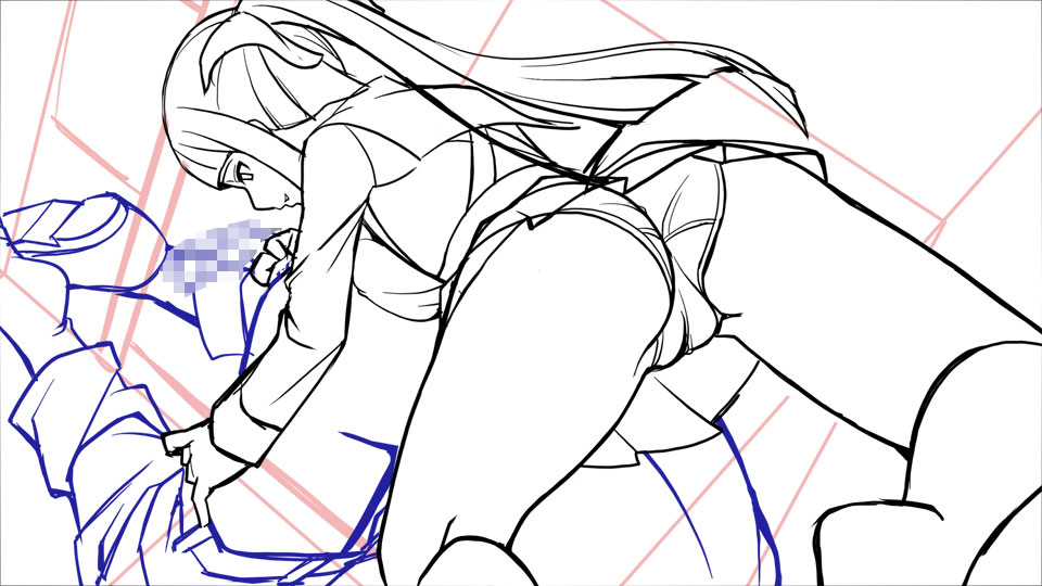 寝トリ学園 ～彼氏持ちでもお構いなし！ヤりたい放題ADV～ ラフ画集