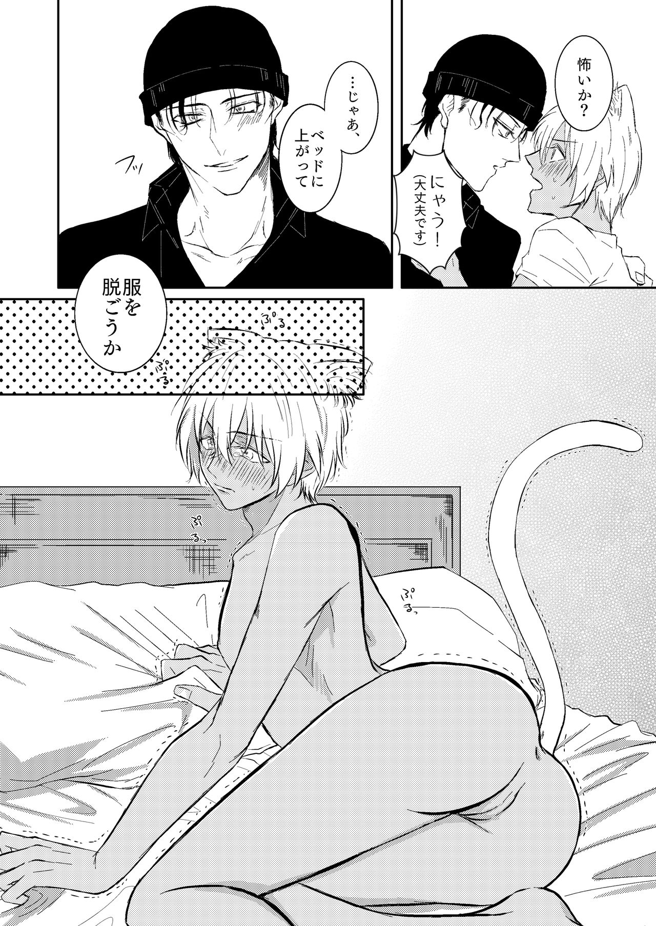 [追撃ピストン (京宮良)] DON'T CRY MY KITTY!! (名探偵コナン) [DL版]