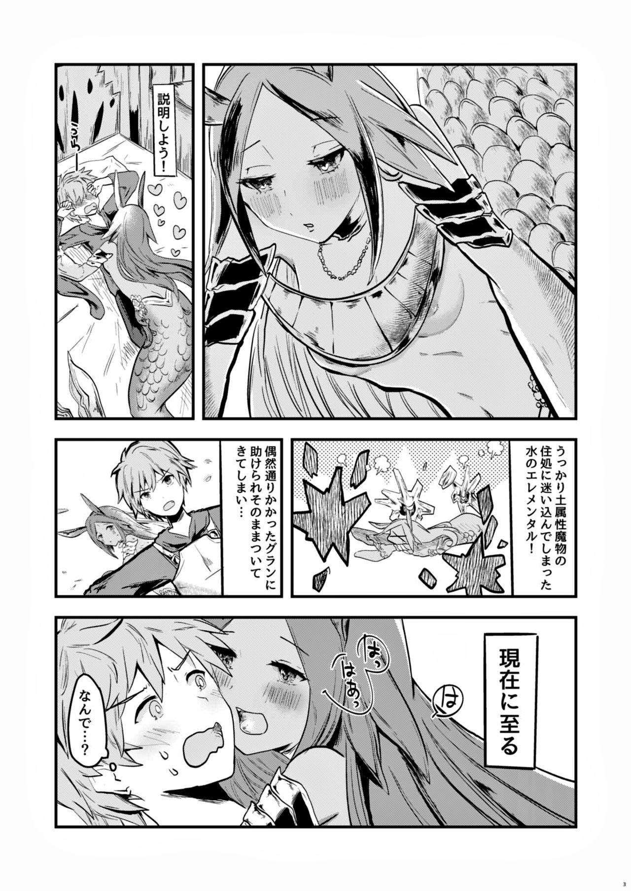 (C97) [ツバキモノノト (千鳥ねころ)] 水のエレメンタルちゃんとえちえちする本 (グランブルーファンタジー)