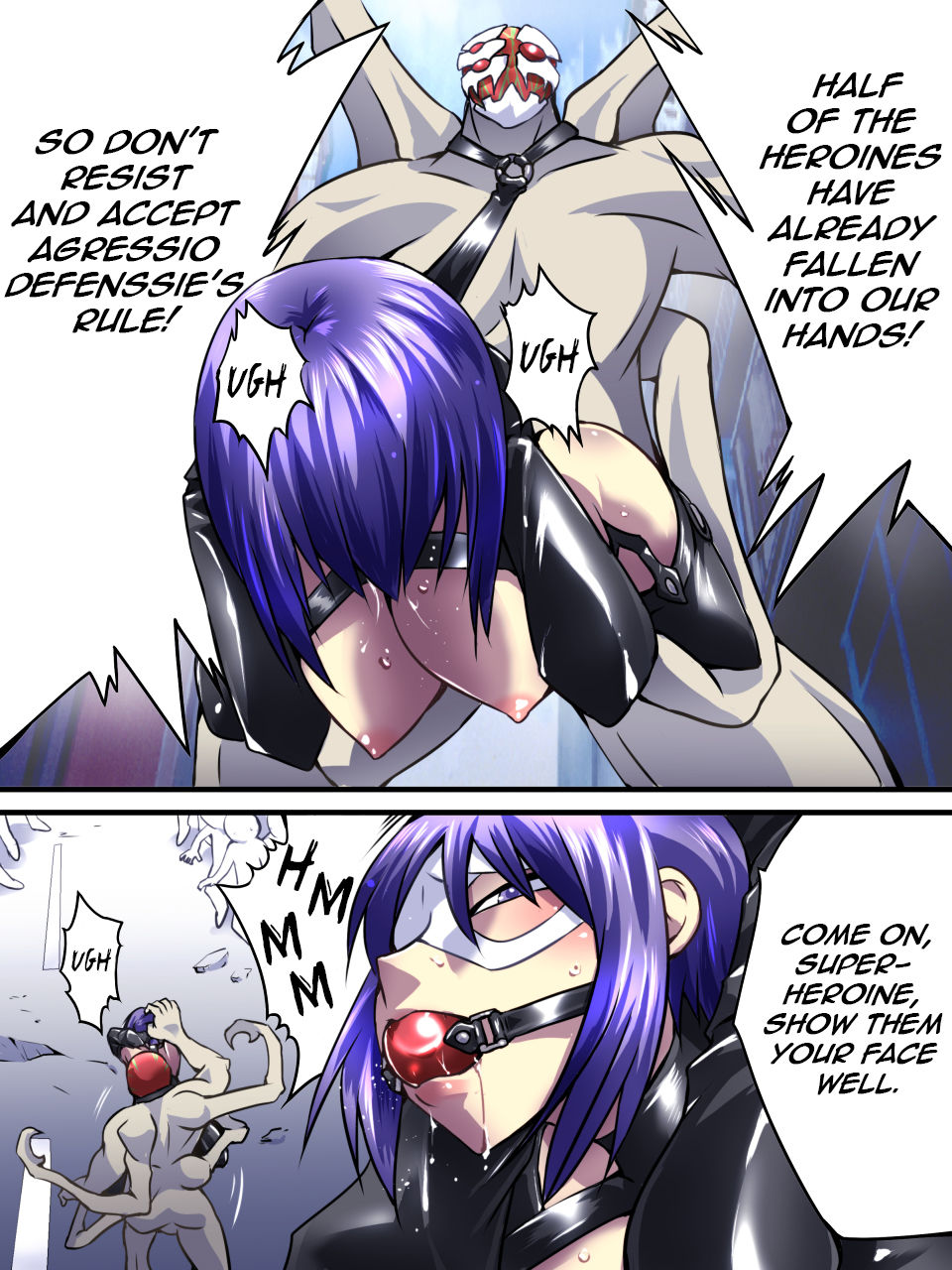 [アトリエ八福庵] スーパーヒロイン誘拐陵辱 VII くのいちスズシロ II [英訳] [ページ欠落]