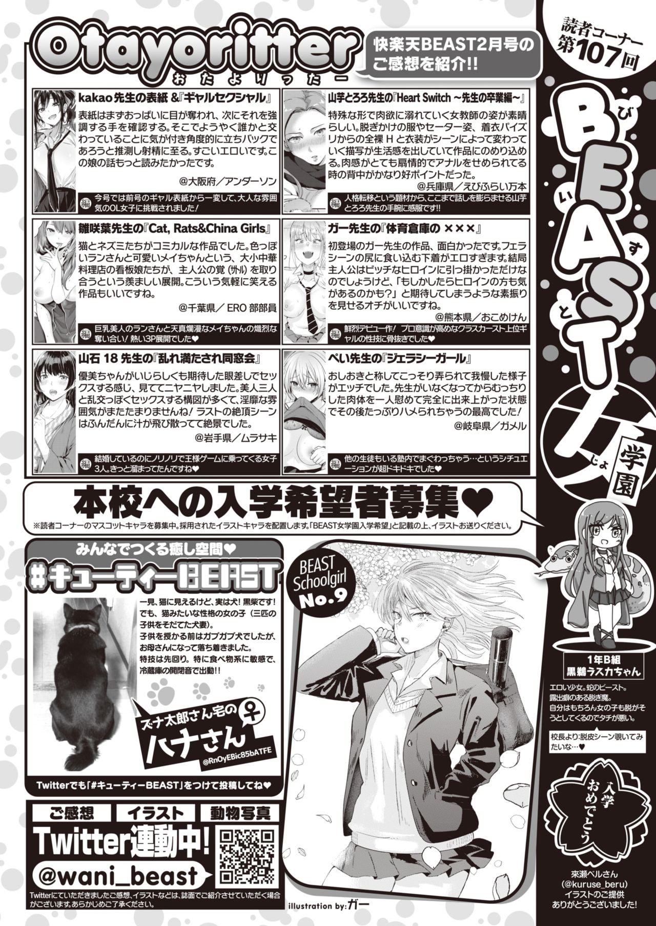 COMIC 快楽天ビースト 2020年4月号 [DL版]