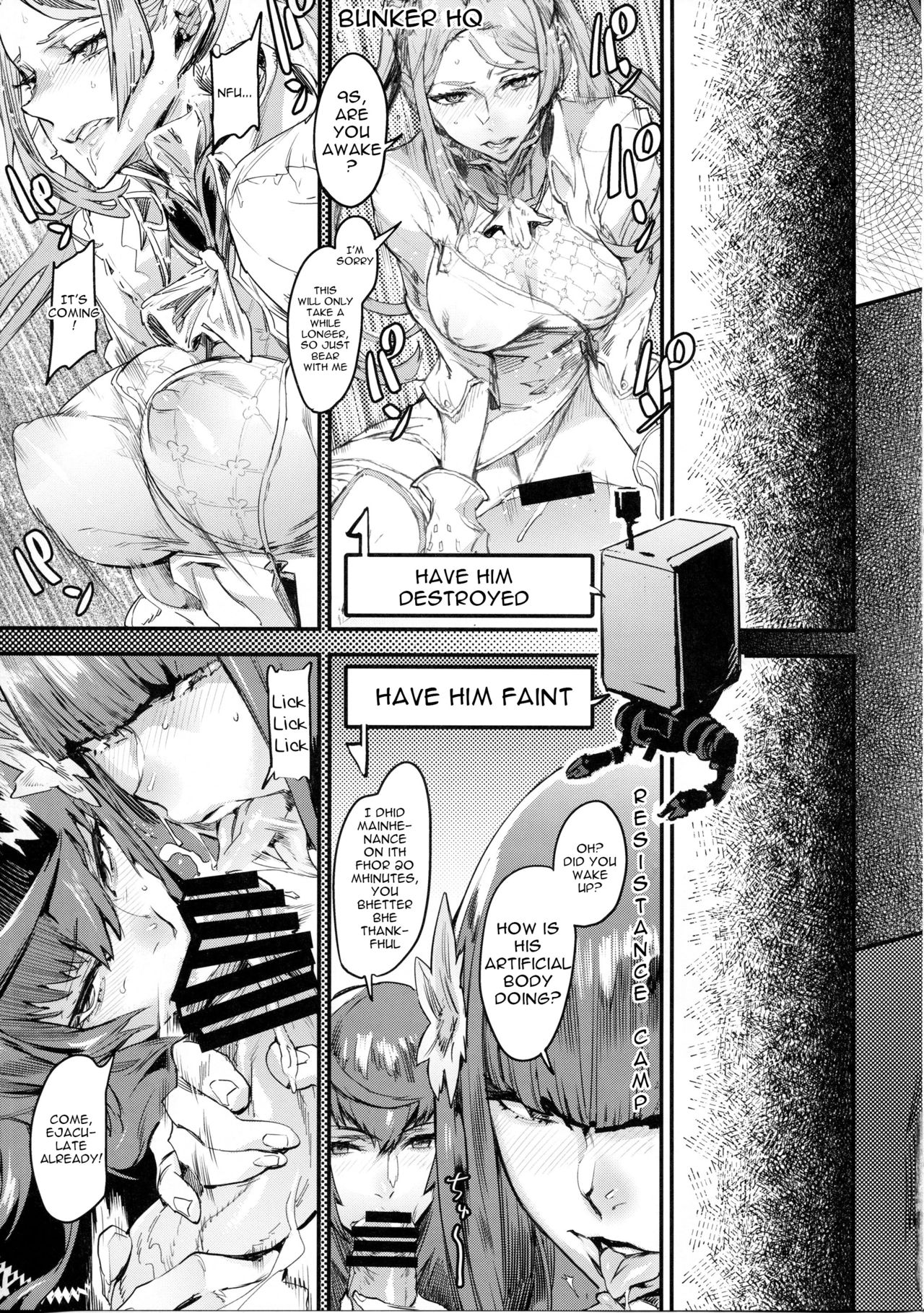 (C92) [UNDER CONTROL (Zunta)] Spare: Automata -PROXY- (ニーアオートマタ) [英訳]