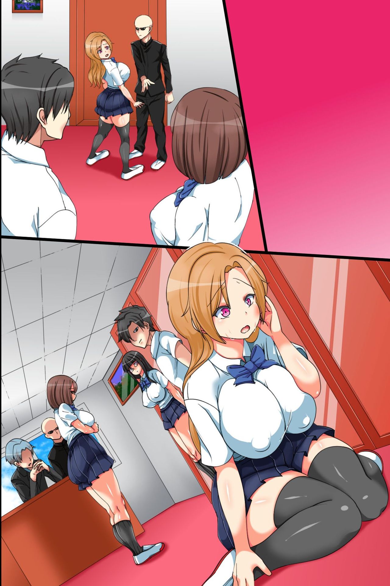 [rbooks (シロクロ)] 恥辱の性活指導～頭は悪いが身体の発育だけは良いクラスメイトたちをメスブタ調教～