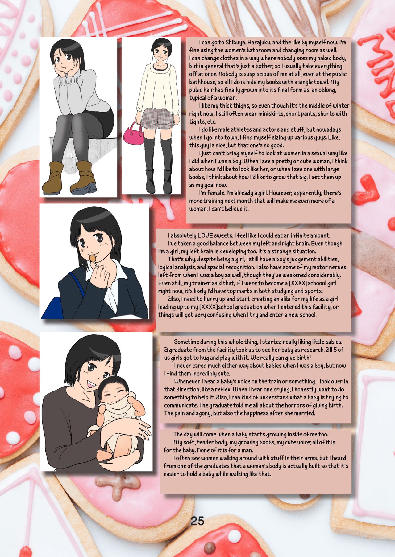 [ゆっこの不思議な部屋 (月夜眠、月夜乃まろん)] Sex Change Diary [英訳] [DL版]