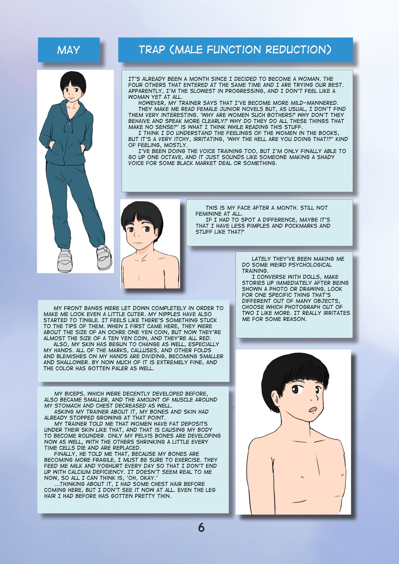 [ゆっこの不思議な部屋 (月夜眠、月夜乃まろん)] Sex Change Diary [英訳] [DL版]