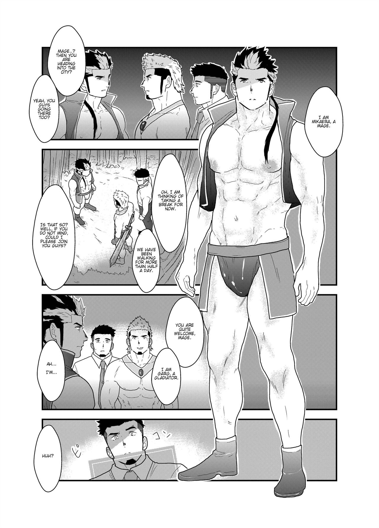 [碇夕 (ヤモメ)] 転生したらゲイ向けRPGの世界だった件について2 [英訳]