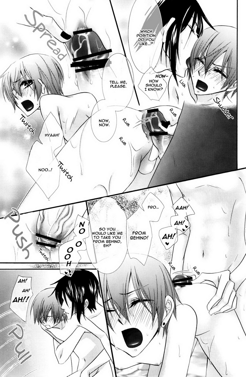 (C74) [ぴんくのこねこ (なおきち。)] バスルーム (黒執事) [英訳]