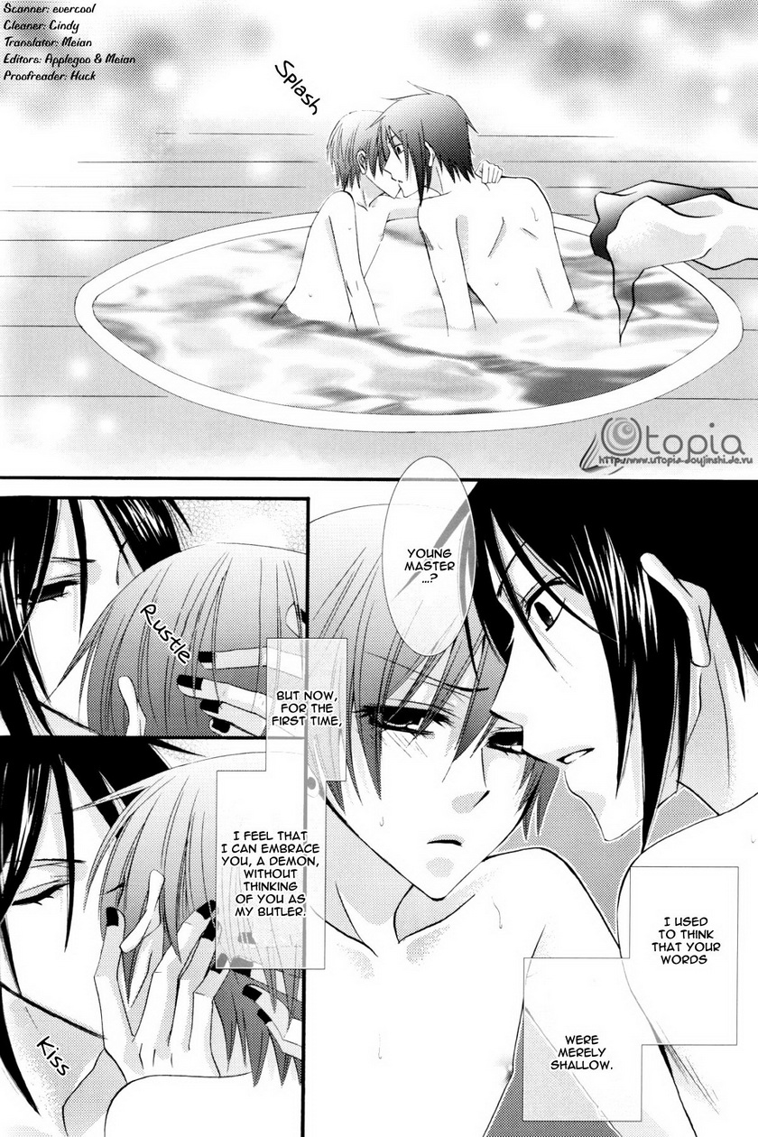 (C74) [ぴんくのこねこ (なおきち。)] バスルーム (黒執事) [英訳]