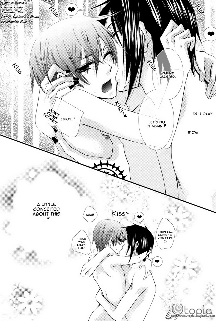 (C74) [ぴんくのこねこ (なおきち。)] バスルーム (黒執事) [英訳]