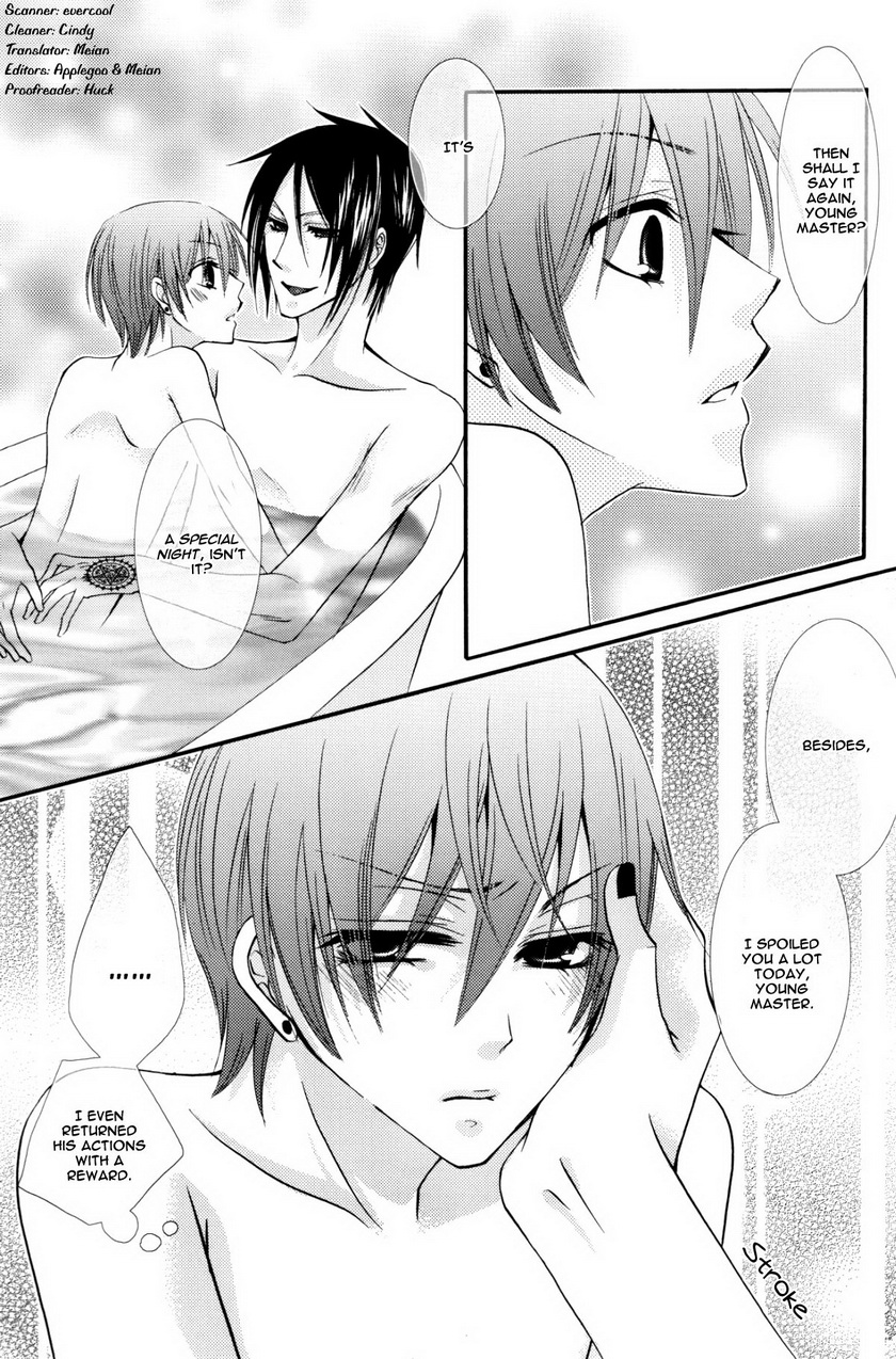 (C74) [ぴんくのこねこ (なおきち。)] バスルーム (黒執事) [英訳]