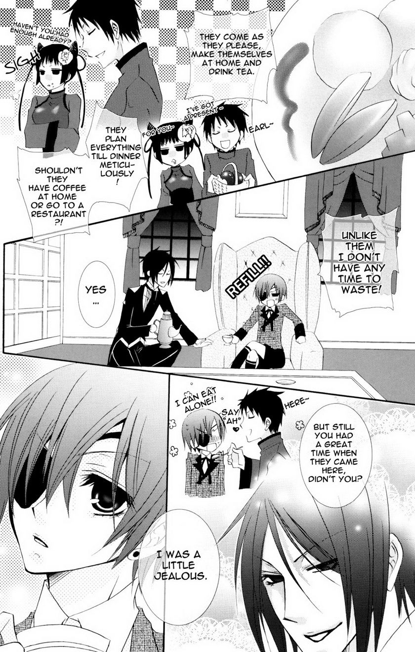 (C74) [ぴんくのこねこ (なおきち。)] バスルーム (黒執事) [英訳]