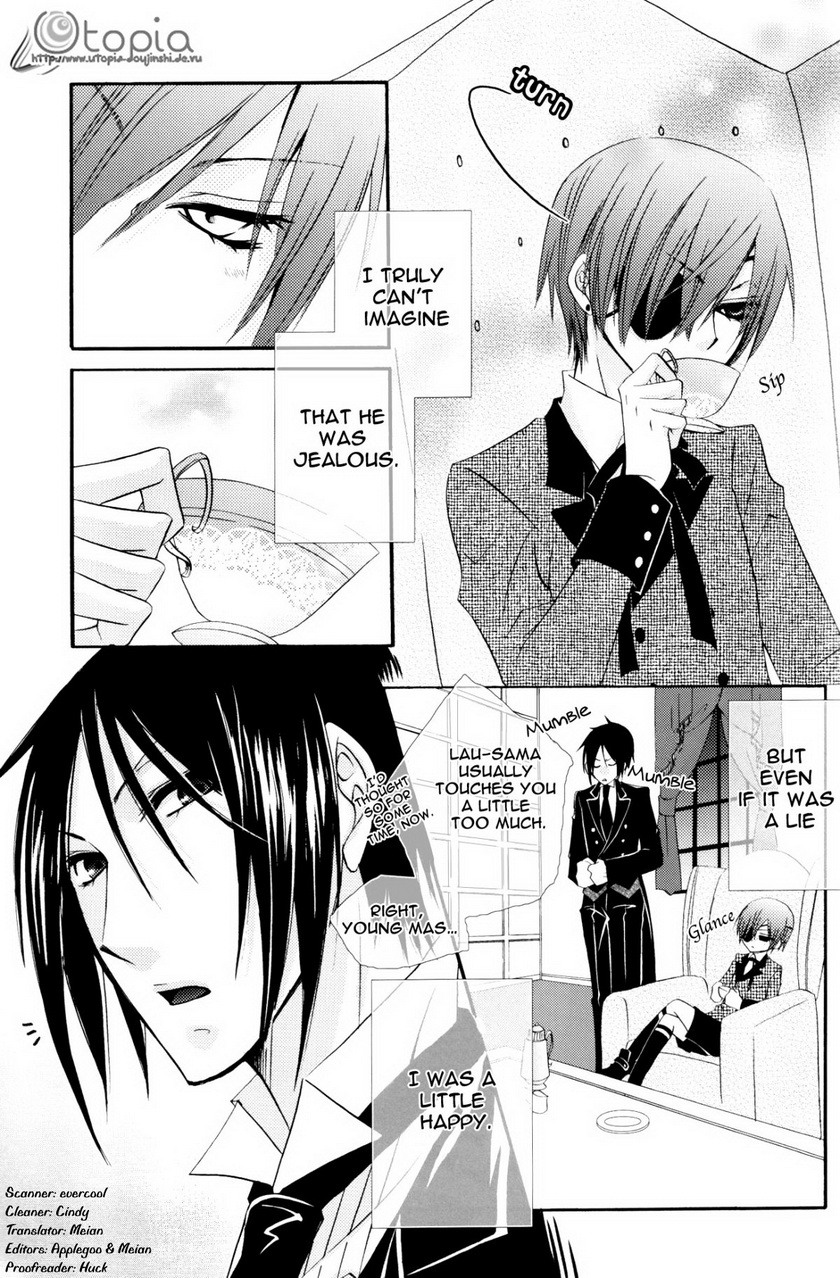 (C74) [ぴんくのこねこ (なおきち。)] バスルーム (黒執事) [英訳]
