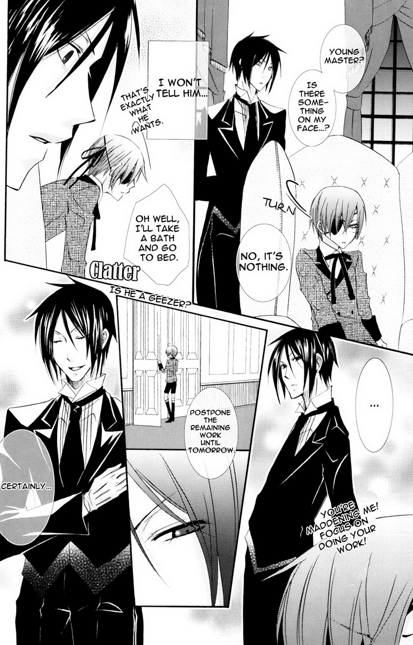(C74) [ぴんくのこねこ (なおきち。)] バスルーム (黒執事) [英訳]