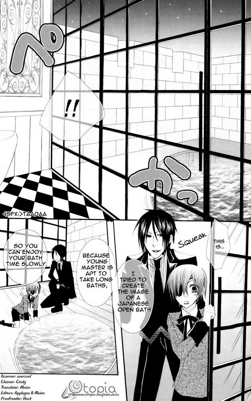 (C74) [ぴんくのこねこ (なおきち。)] バスルーム (黒執事) [英訳]