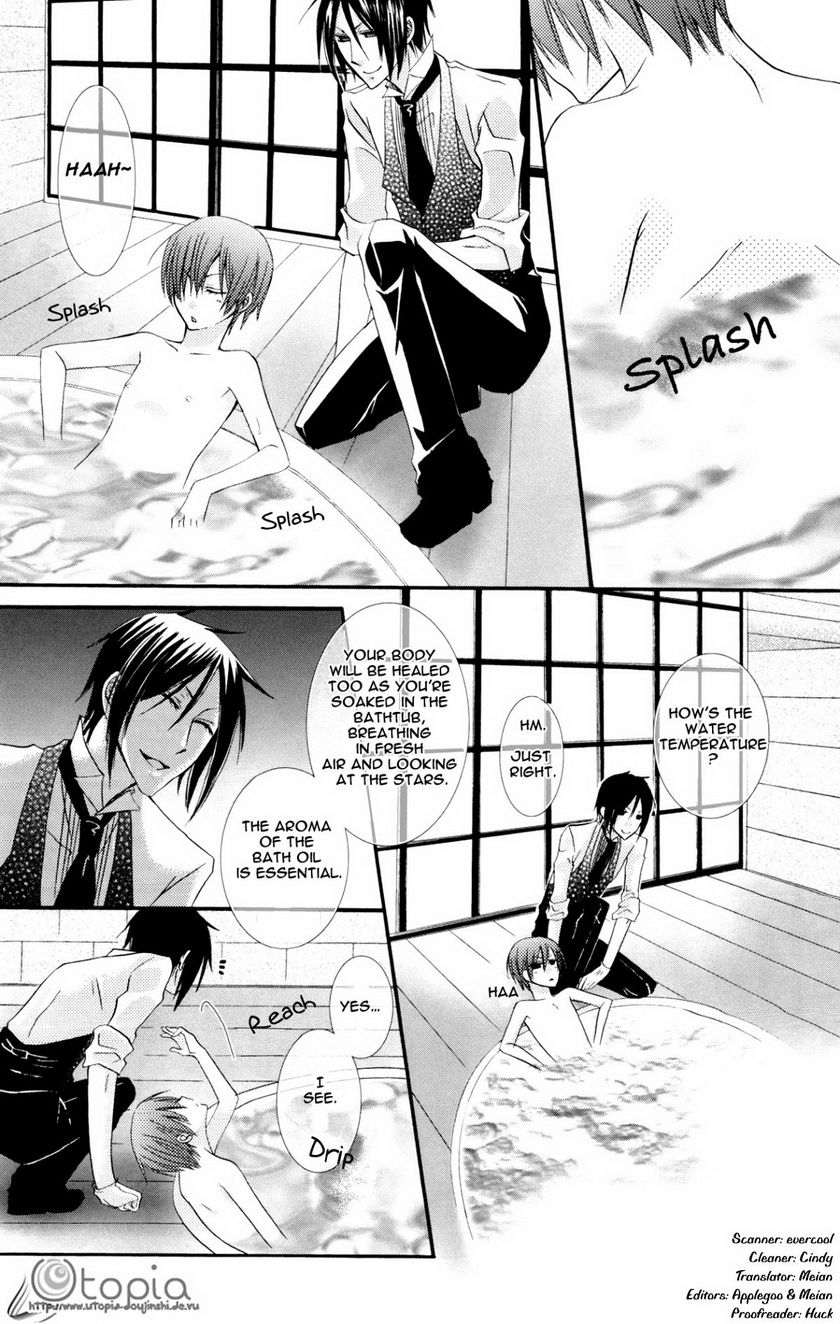 (C74) [ぴんくのこねこ (なおきち。)] バスルーム (黒執事) [英訳]
