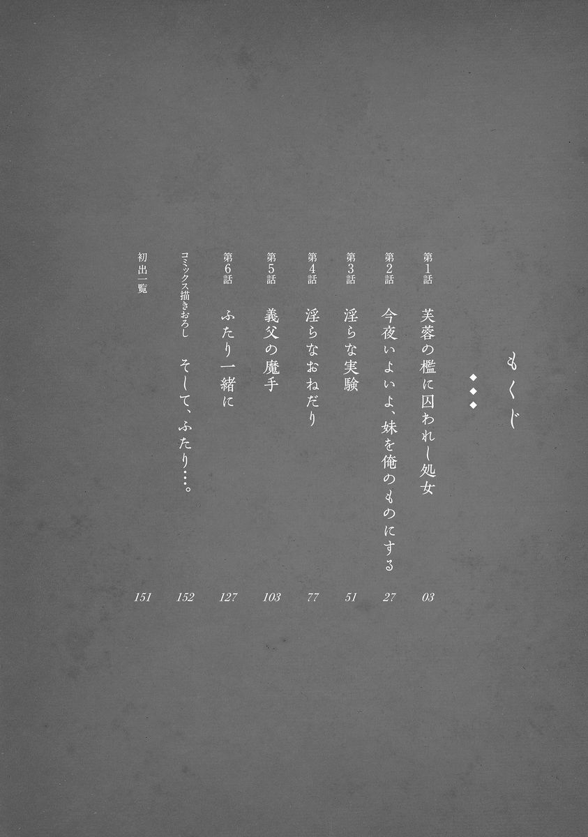 [青海信濃] 妹妾～お兄さま、もう許して～ [DL版]