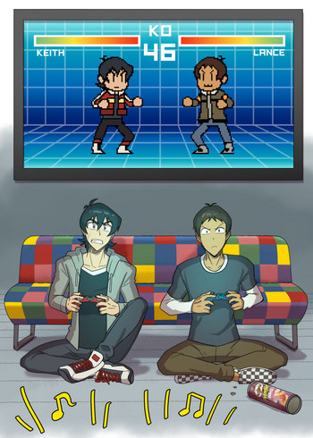 [Halleseed] Top Keith × Bottom Lance (Voltron: Legendary Defender) [英語] [DL版]