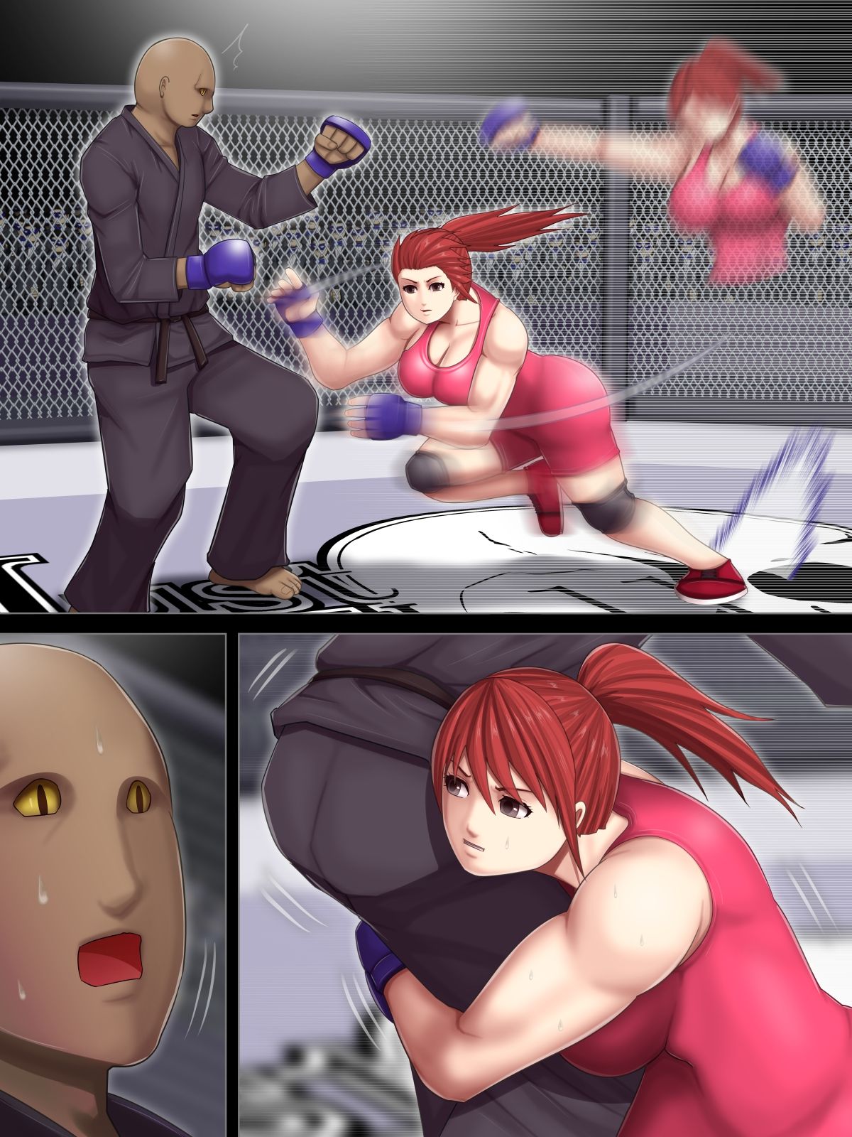 [アスタローサン ] 淫獄闘技場 -レスリングエリート柏木悠里 編-