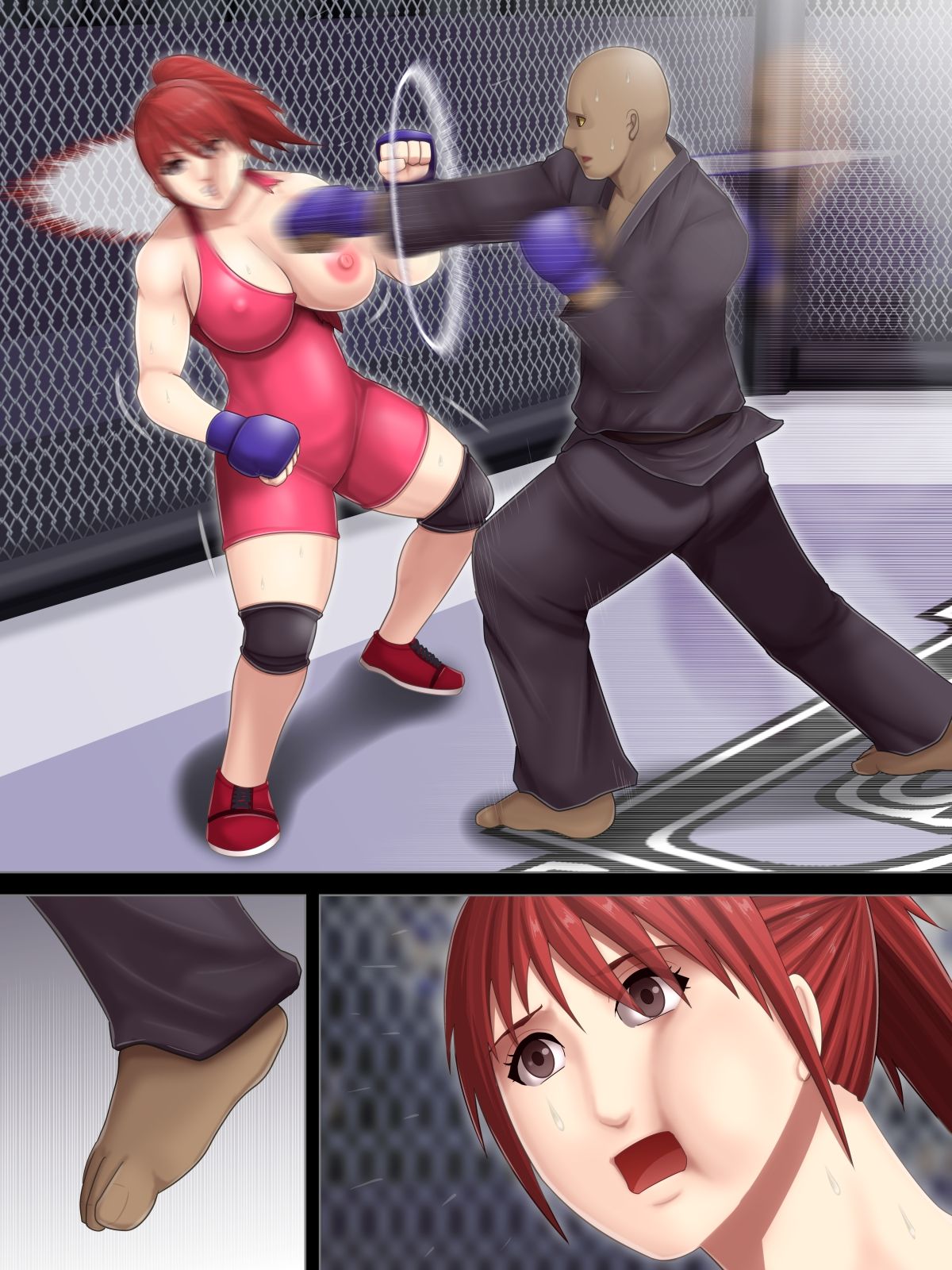 [アスタローサン ] 淫獄闘技場 -レスリングエリート柏木悠里 編-