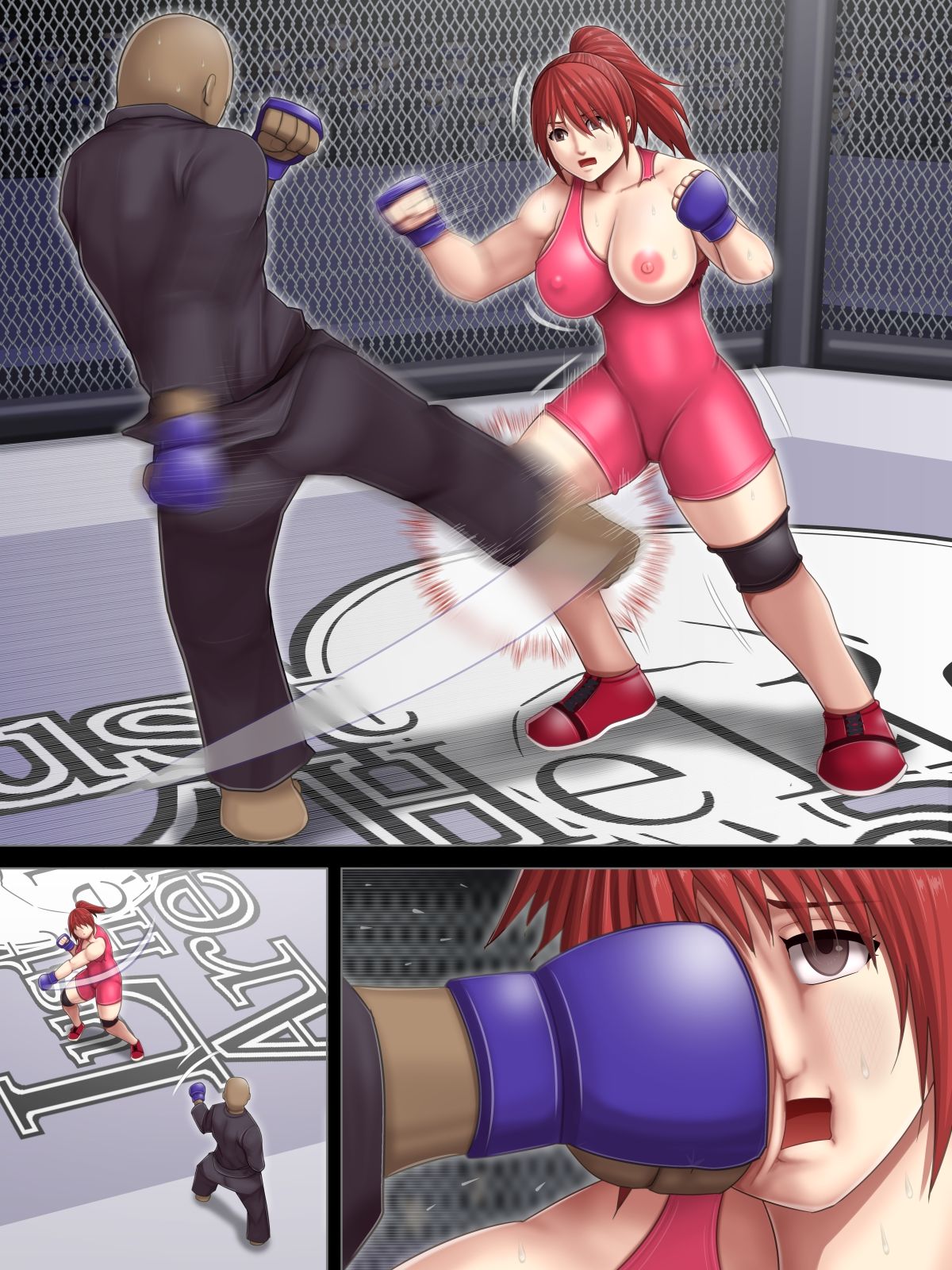 [アスタローサン ] 淫獄闘技場 -レスリングエリート柏木悠里 編-