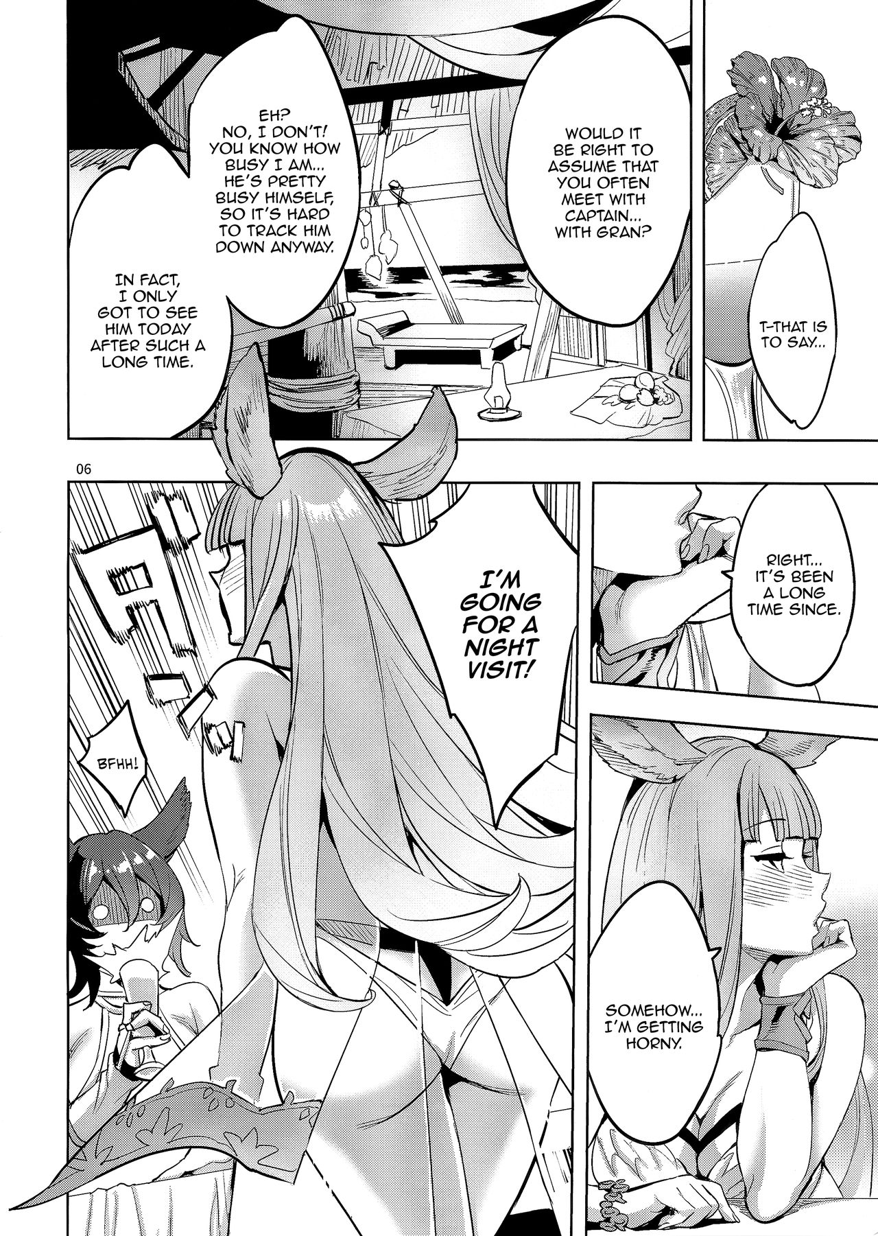 (C95) [くろーヴァー会 (えむあ)] 緋緋色アヴァンチュール (グランブルーファンタジー) [英訳]