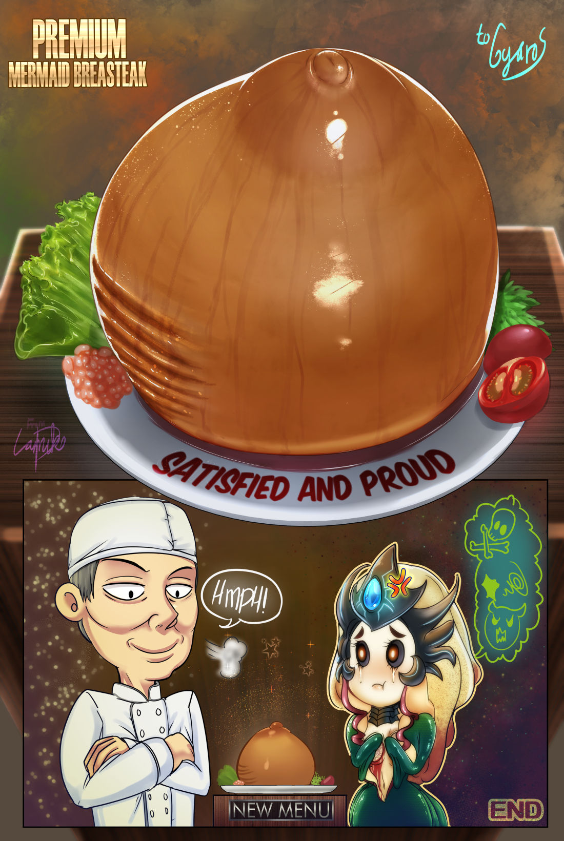 【Gyaros x Lamik-D】 ハッピー寿司 【英語】