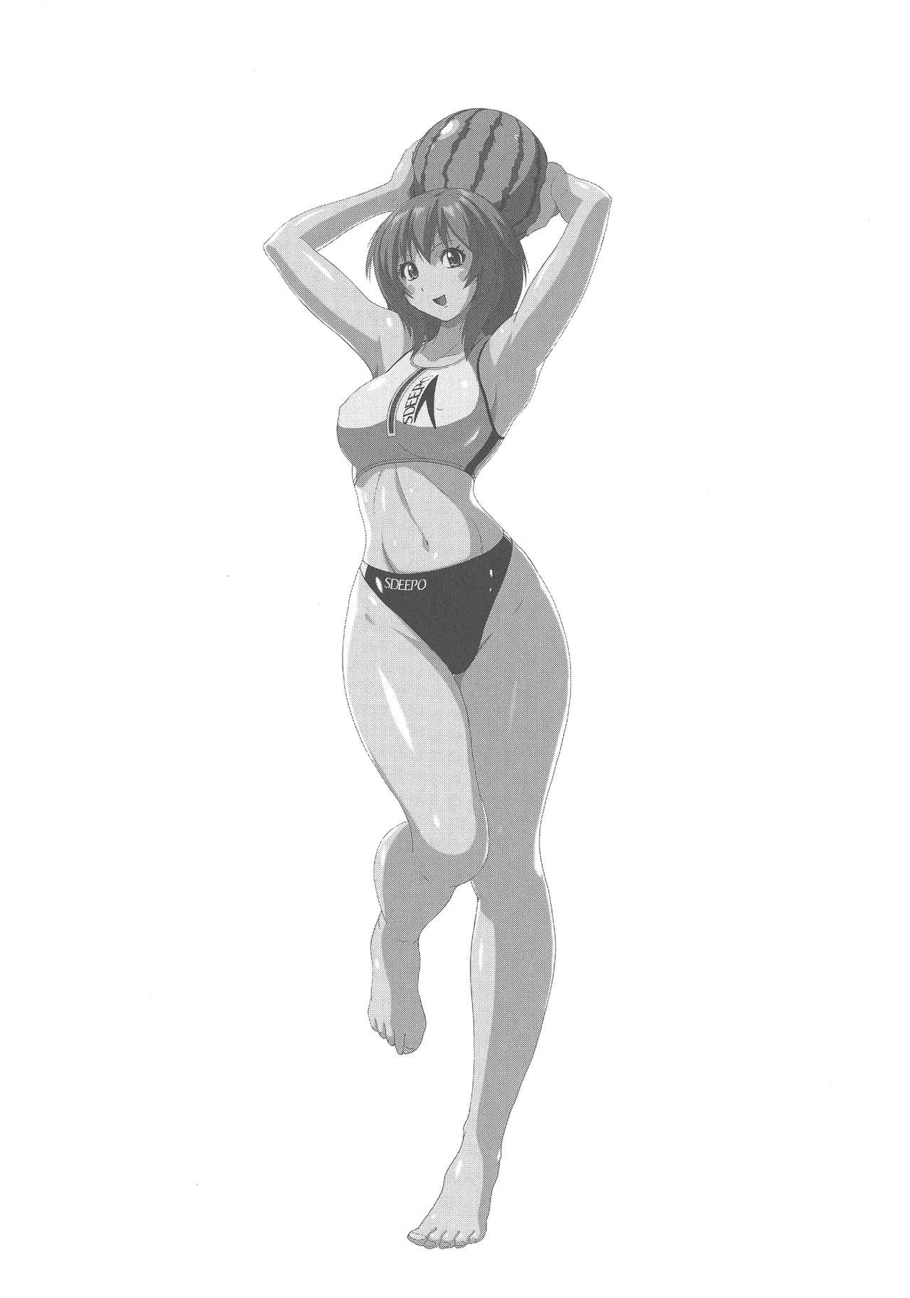 [紫☆にゃ~] 密着性癖 ぴたぴた競泳水着セレクション