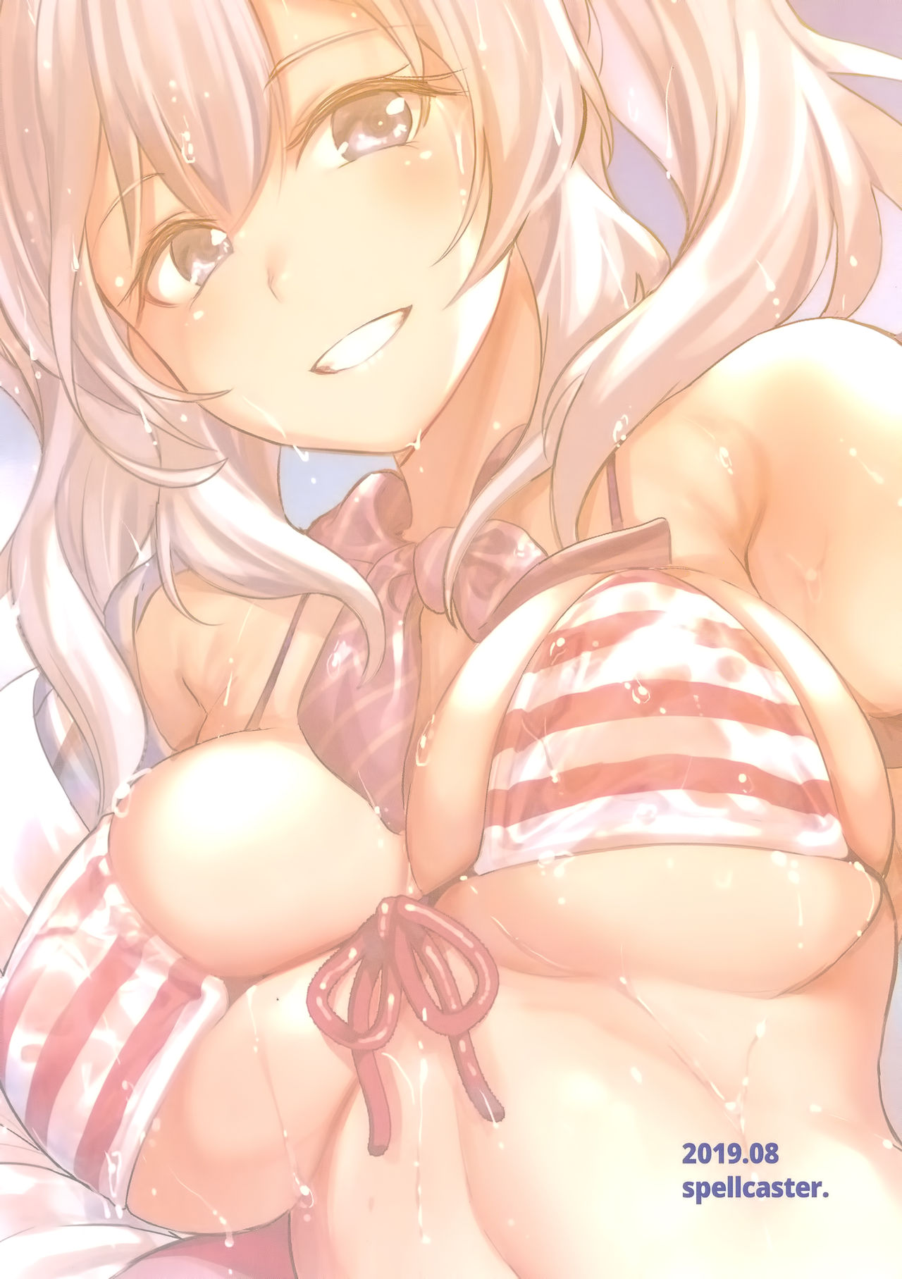 (C96) [spellcaster. (さっとる)] 鹿島の夏事情 (艦隊これくしょん -艦これ-) [中国翻訳]