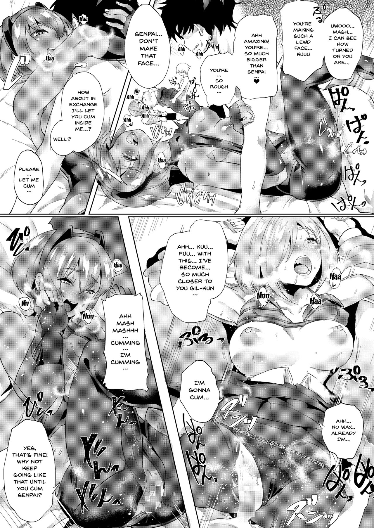 [Time-Leap (あお色一号)] 変わったキミを見つめて僕は変わらないキミと (Fate/Grand Order) [英訳] [DL版]