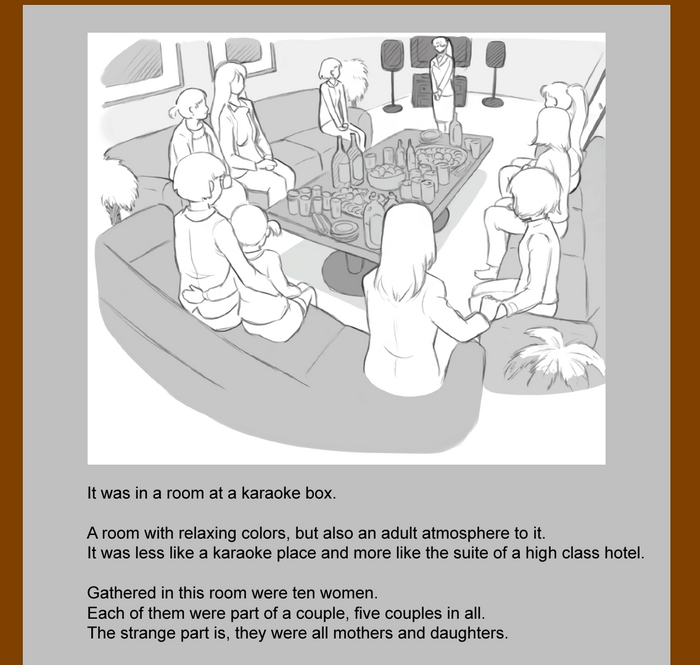 [pink-noise (みずいろ めがね)] ママっ娘サークル 第1話 [英訳]