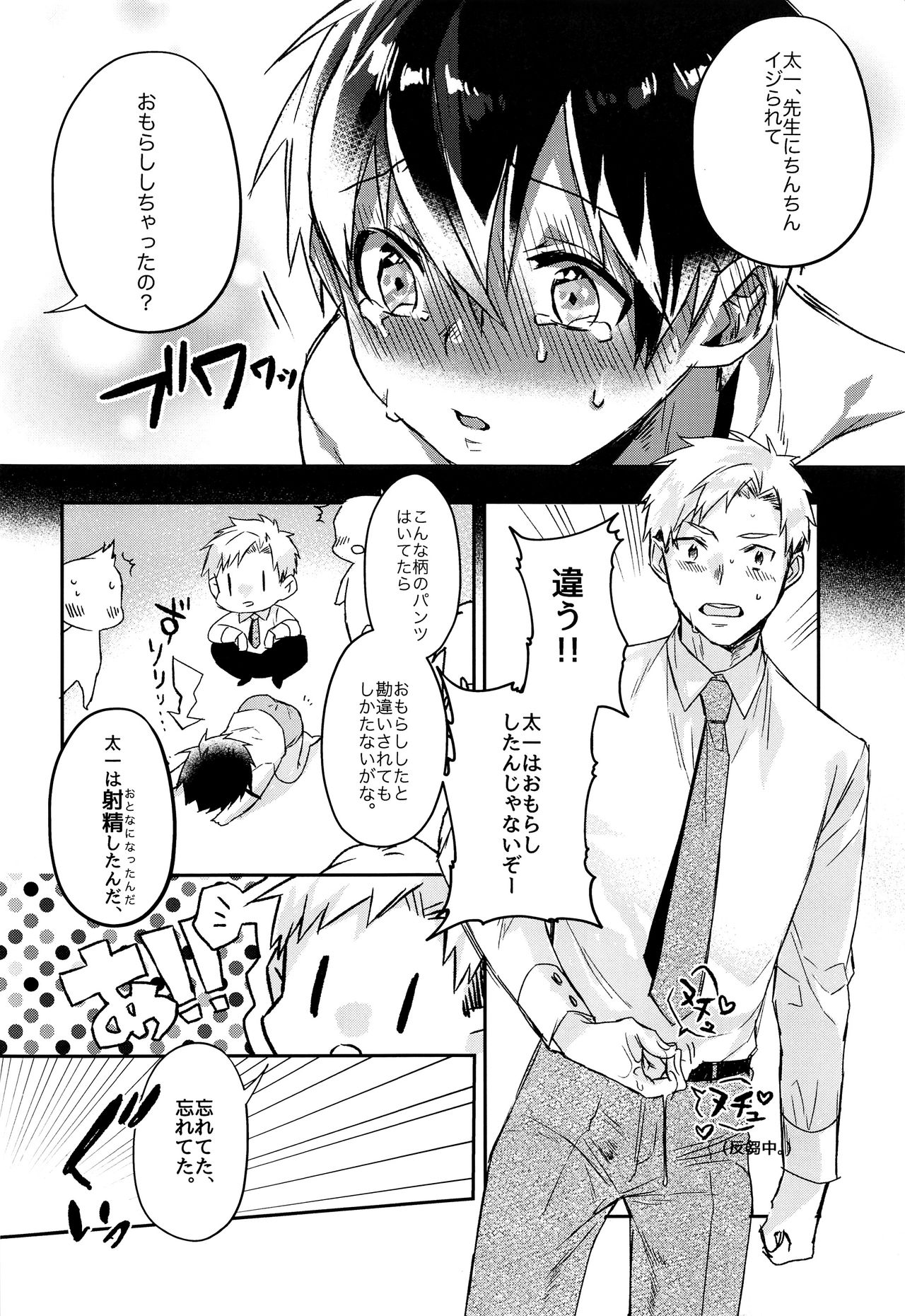 (ショタフェス3) [でこぱん (吉永だらお)] 今日は下着検査の日♥