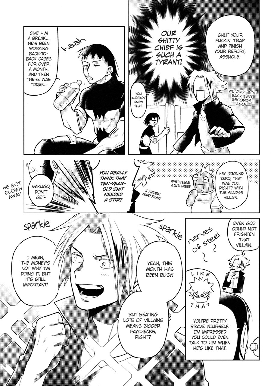 (どうやら出番のようだ!15) [お寿司だいすき (雲丹こけこ)] 24時間ヒーロー (僕のヒーローアカデミア) [英訳]