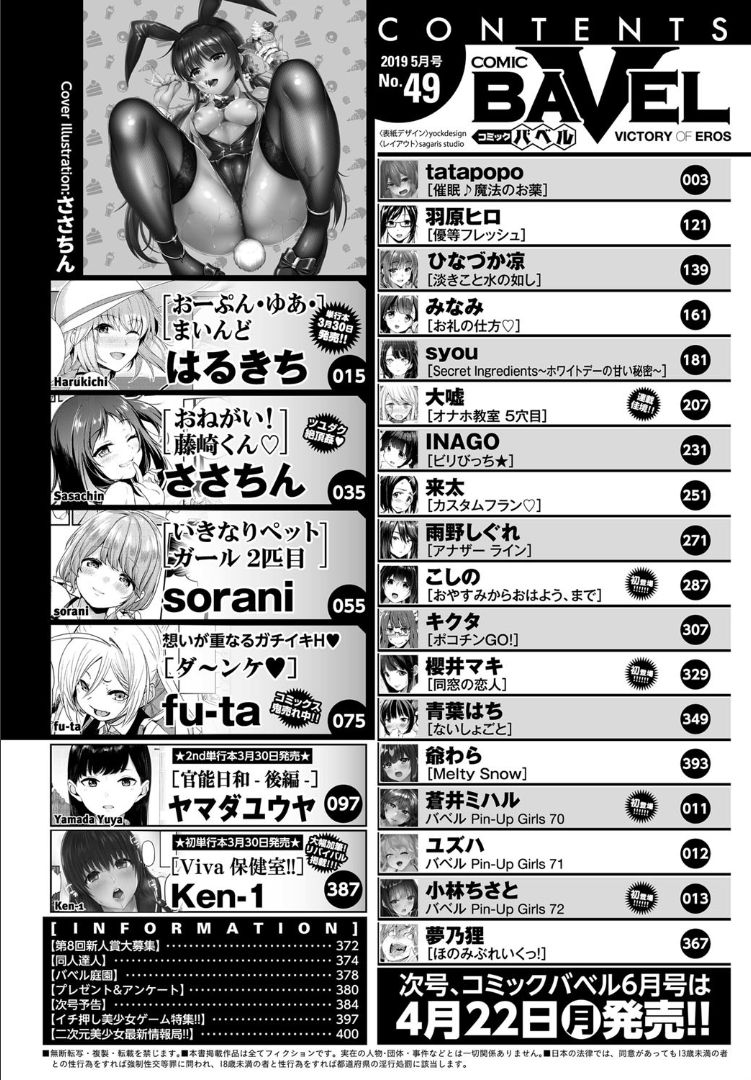 COMIC BAVEL 2019年5月号 [DL版]
