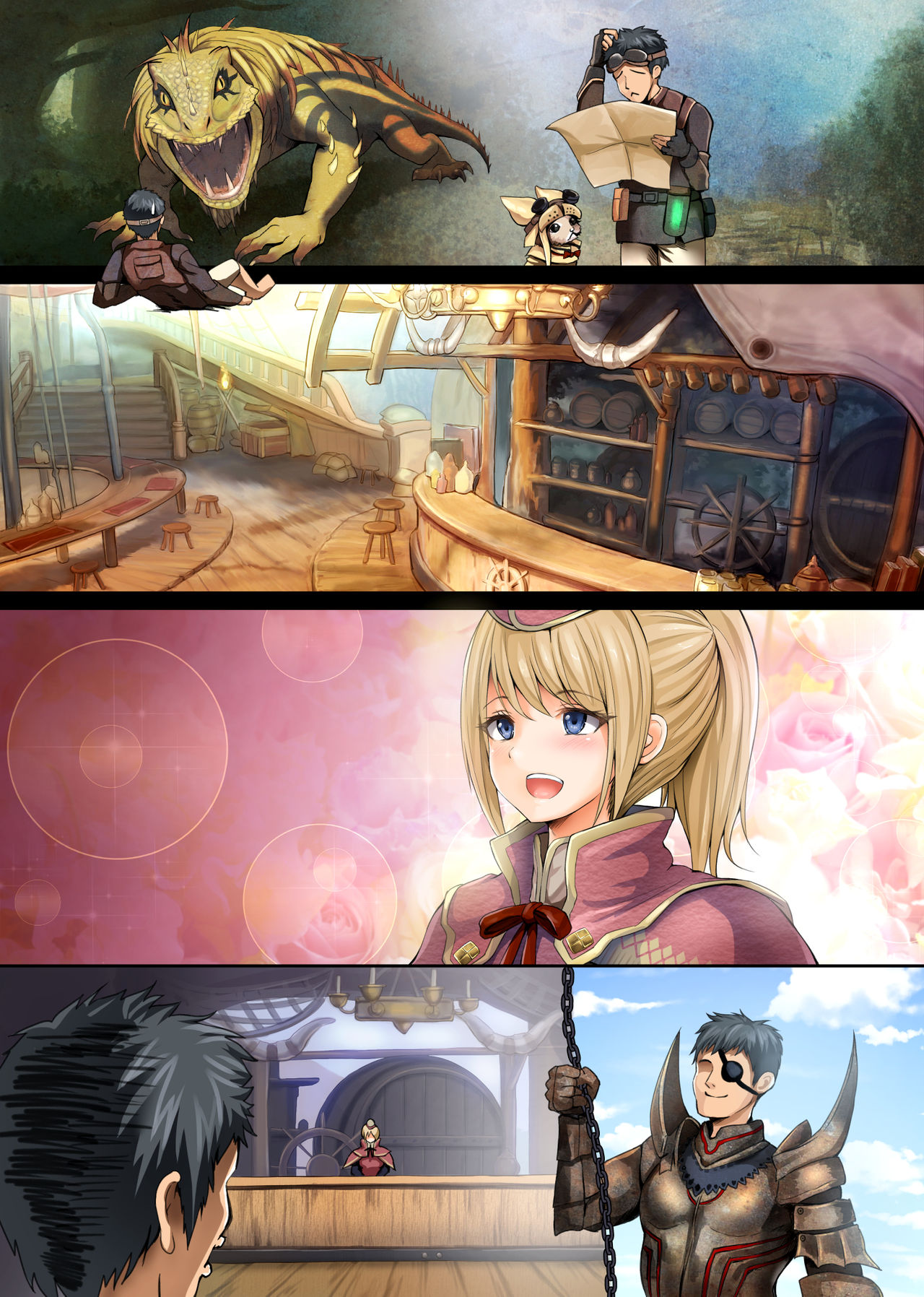 [320BPM (BLASTBEAT)] 集会エリアの受付嬢 (モンスターハンターワールド) [DL版]