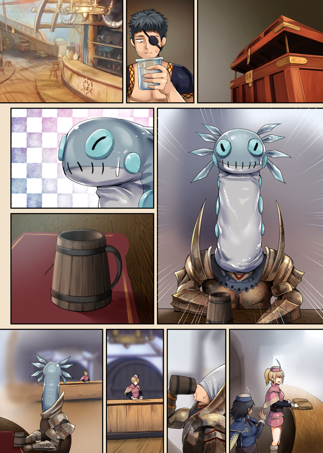 [320BPM (BLASTBEAT)] 集会エリアの受付嬢 (モンスターハンターワールド) [DL版]