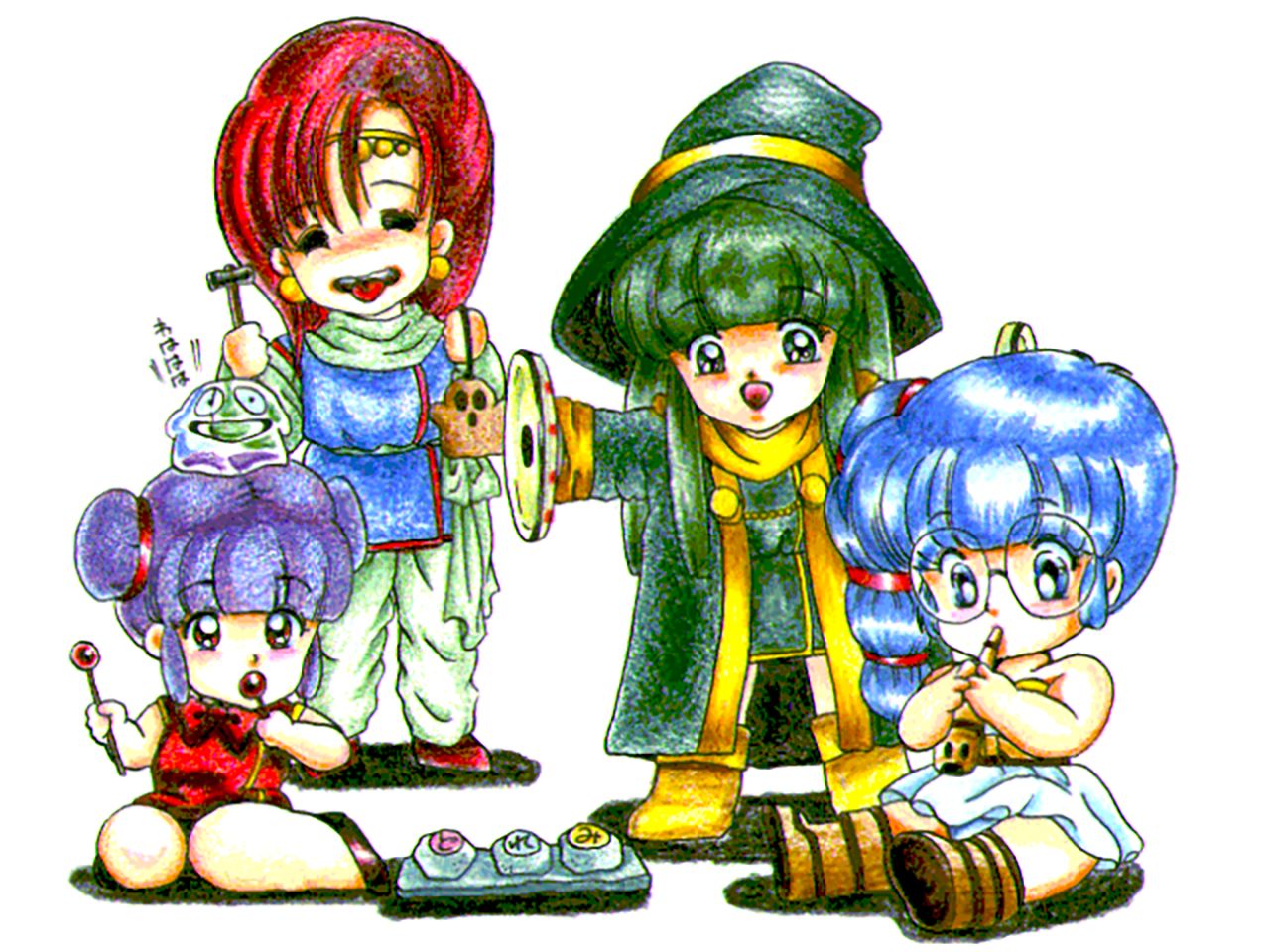 [アリスソフト] ランス 1.2.3 原画設定資料 (不揃い) [yukimi]