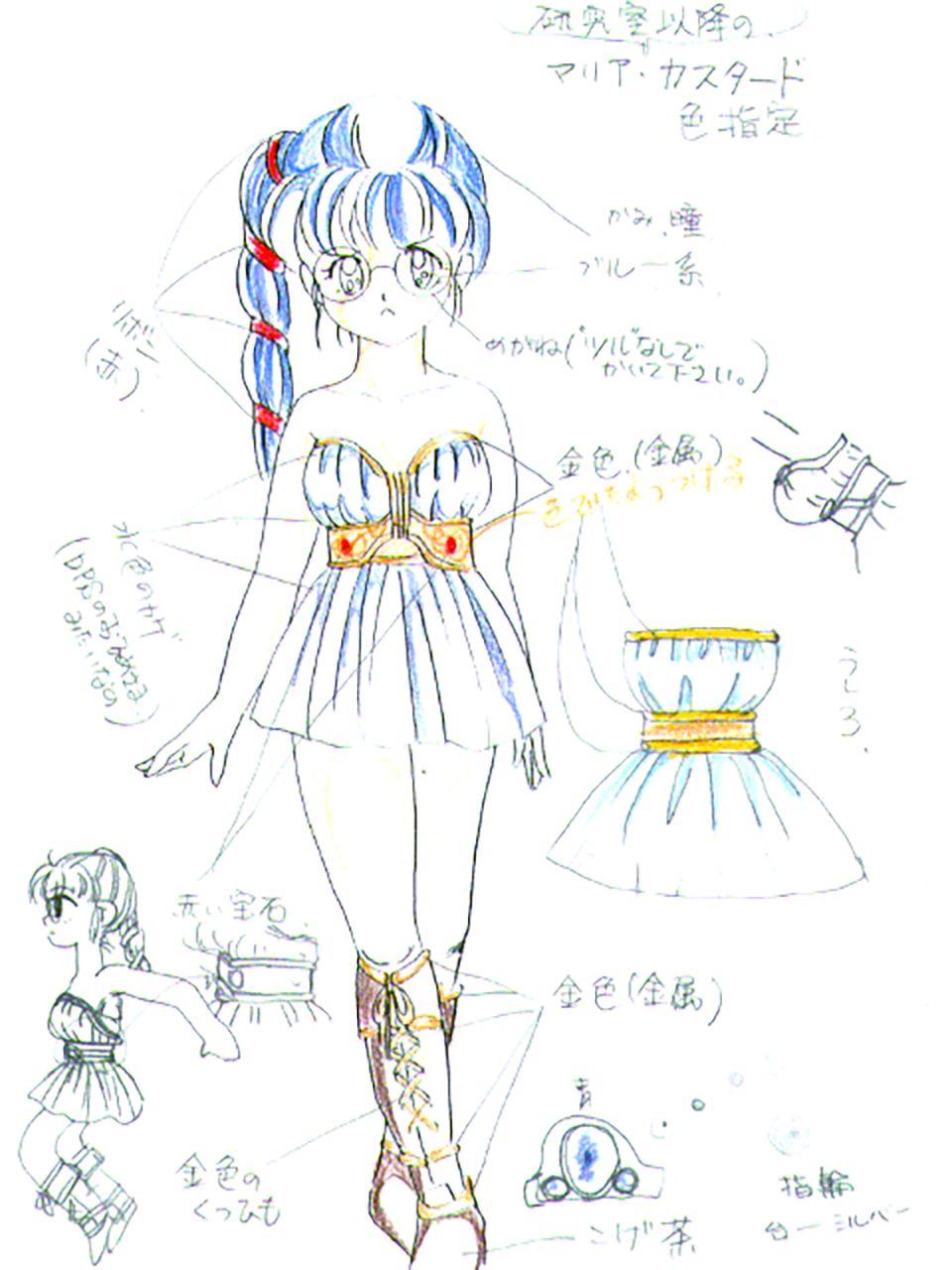 [アリスソフト] ランス 1.2.3 原画設定資料 (不揃い) [yukimi]