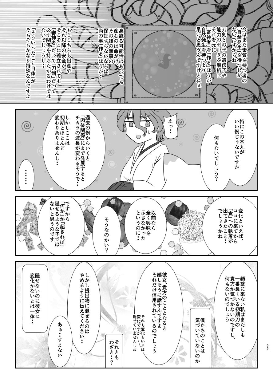 [ふにゅはにょうにゃらん (ぽんゆず)] 微睡みの夢 (刀剣乱舞) [DL版]