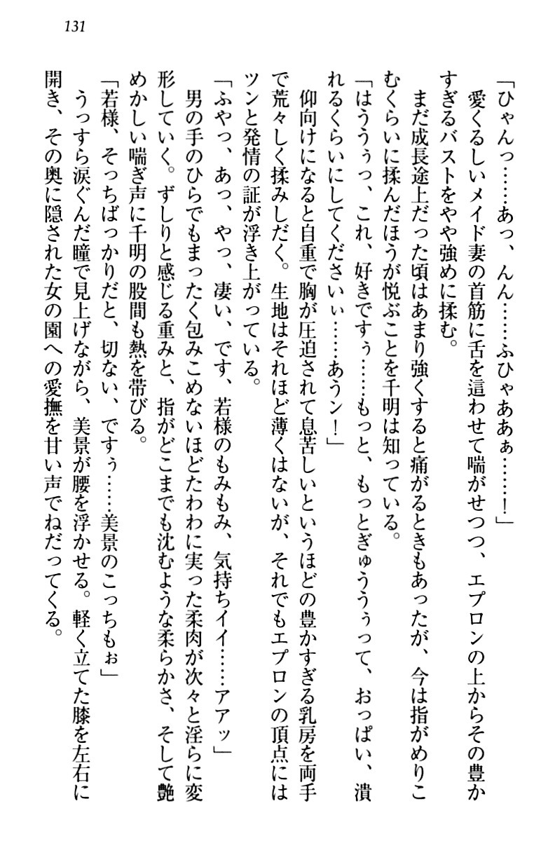 年上メイドの新婚日記
