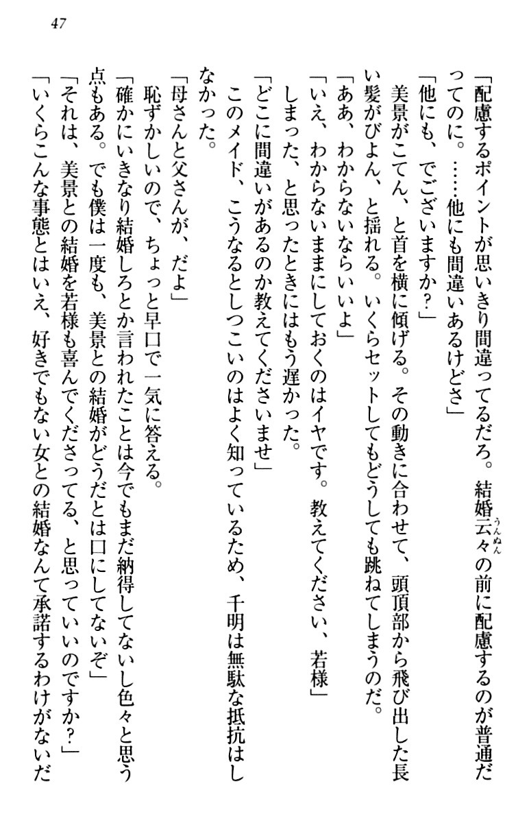年上メイドの新婚日記