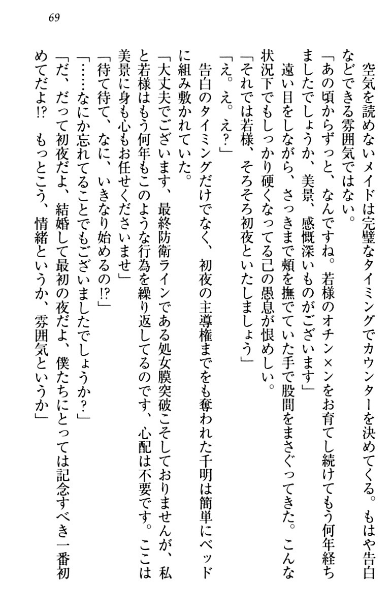年上メイドの新婚日記