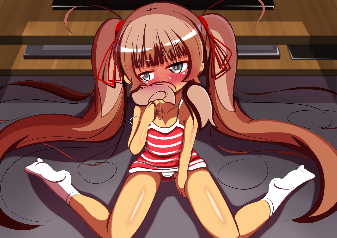 ネットカフェで予備選挙で休憩