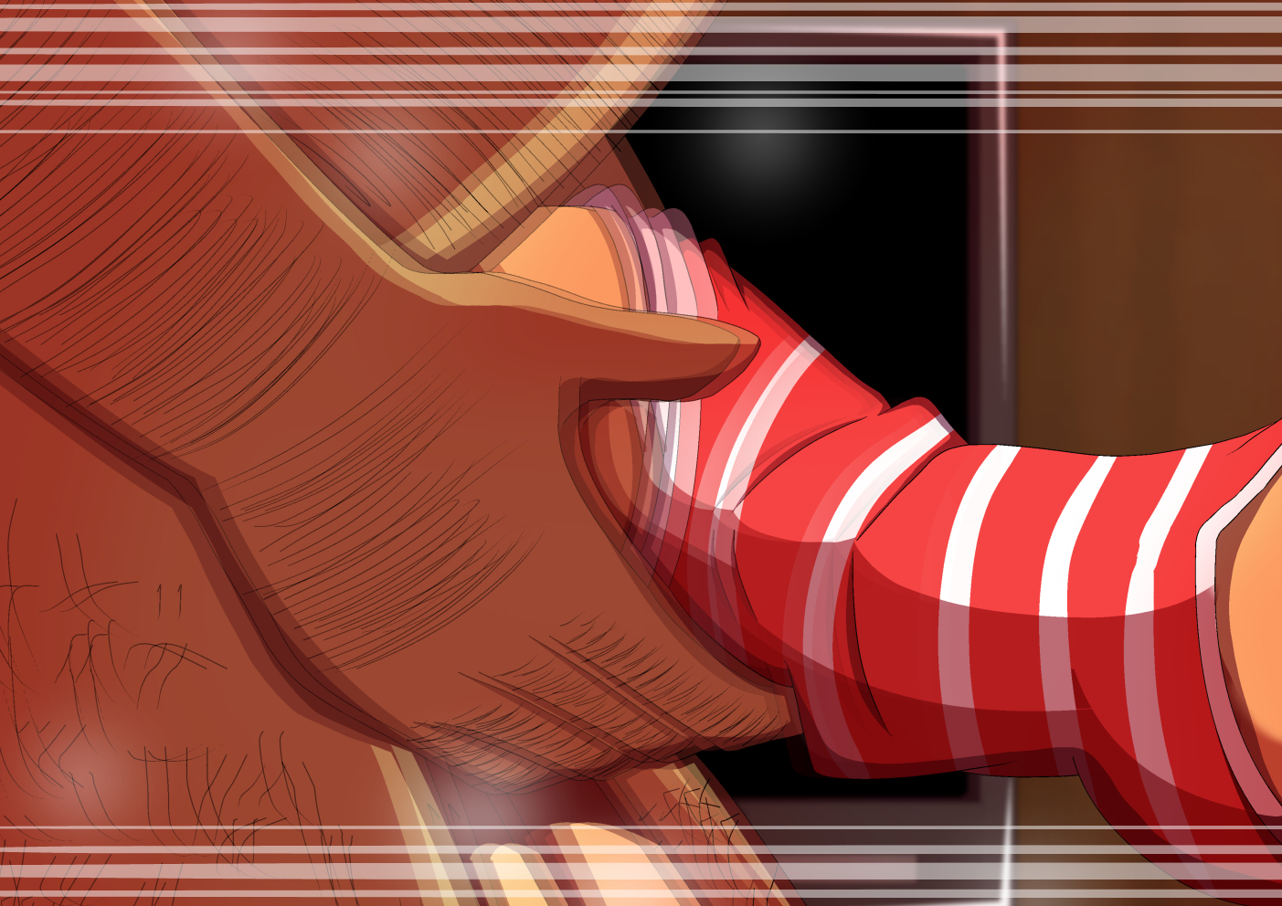 ネットカフェで予備選挙で休憩