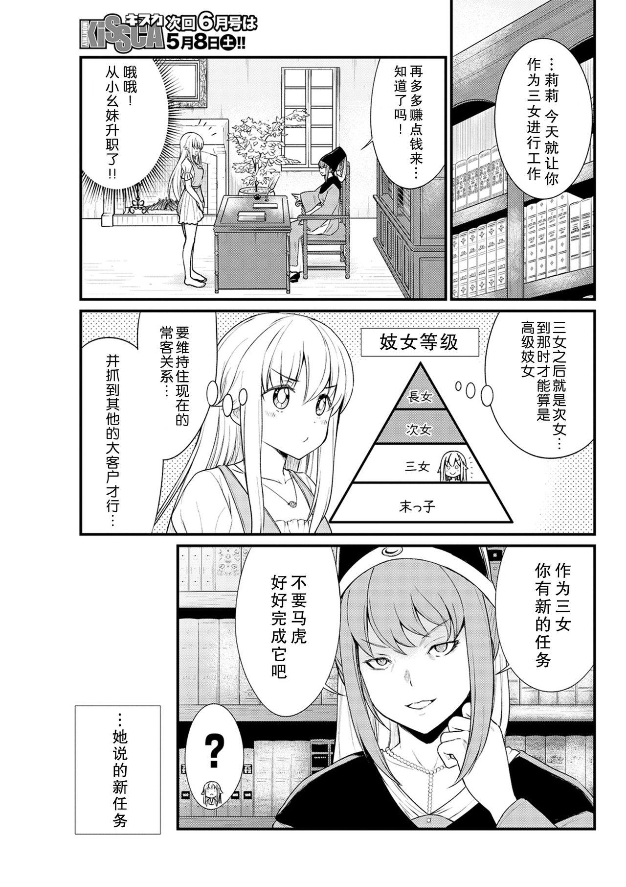 [ひな姫] くっ殺せの姫騎士となり、百合娼館で働くことになりました。 キスカ連載版 第7話 [中国翻訳]