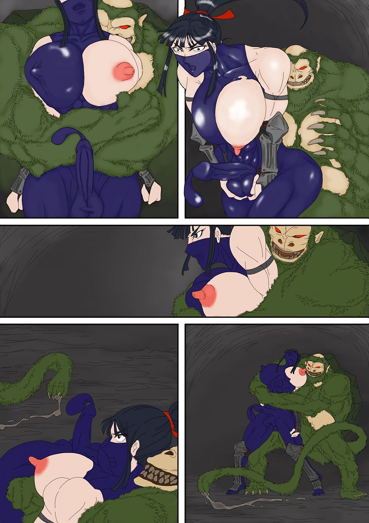 [いんじゃ] 淫魔戦記 vs猿猴 後編