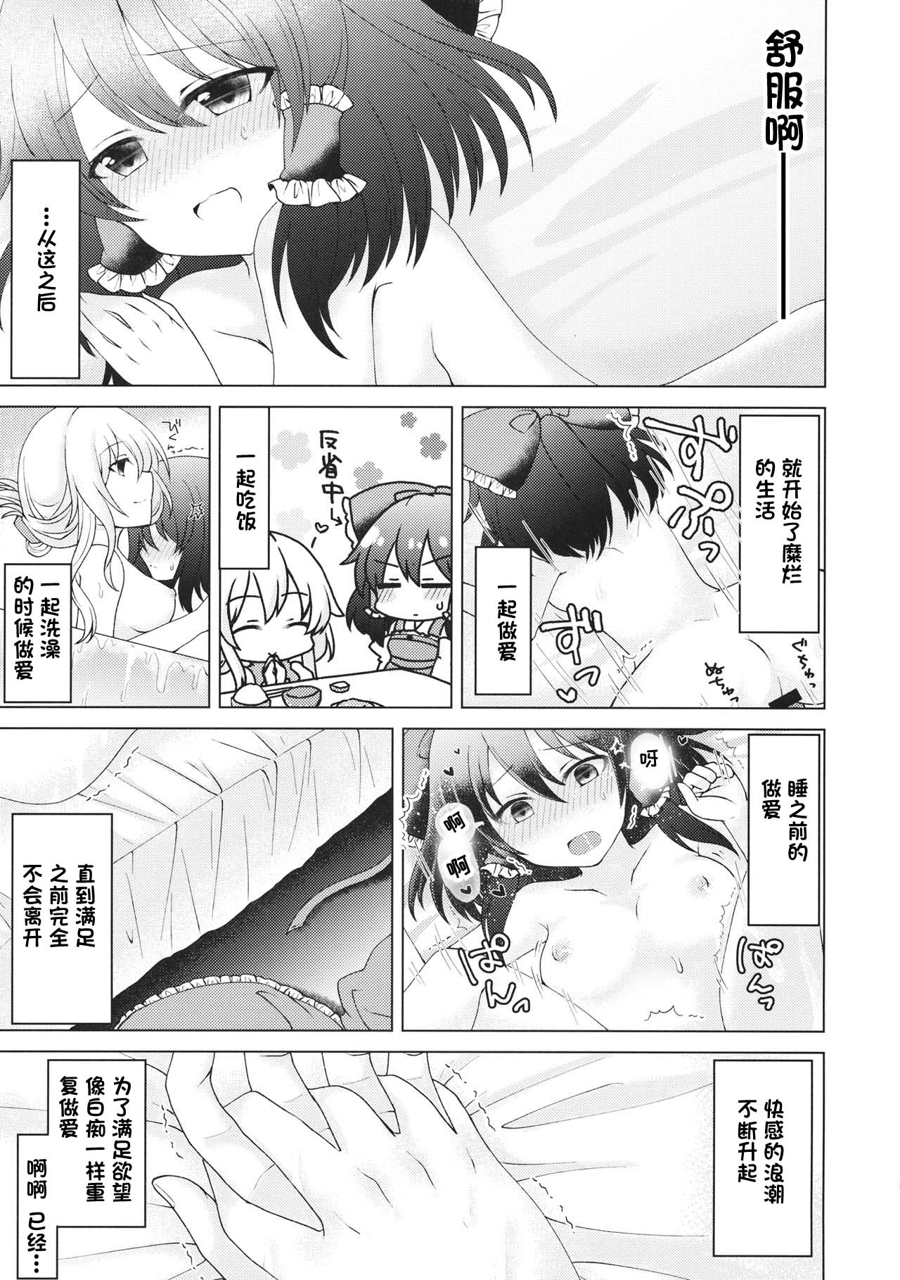 (例大祭16) [SaltyYard (塩八)] まいにちいっしょにいられない (東方Project) [中国翻訳]