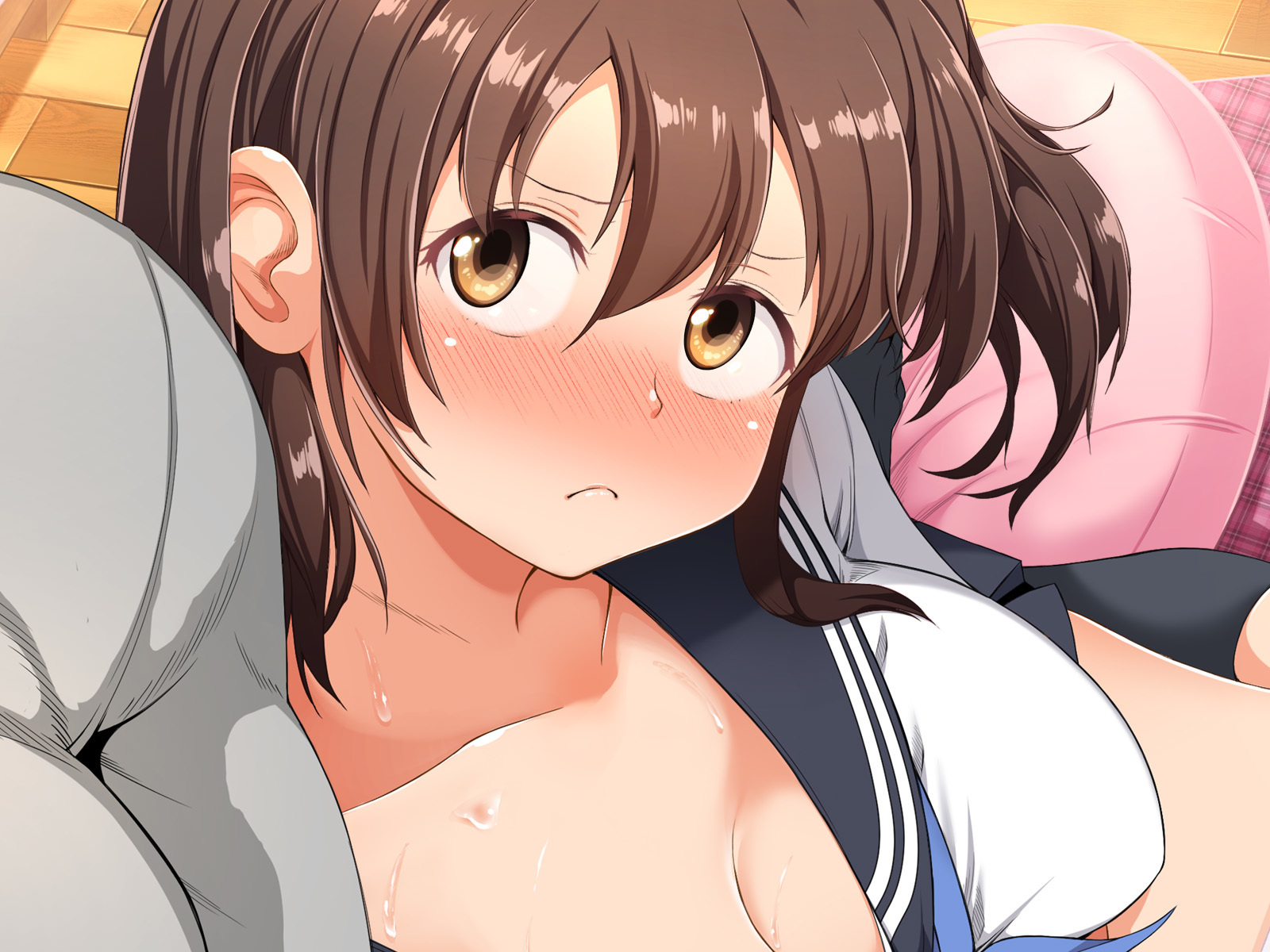 やめる！うみちゃん!! 〜しつれんあいての娘としぼられいちゃ愛せかつ〜